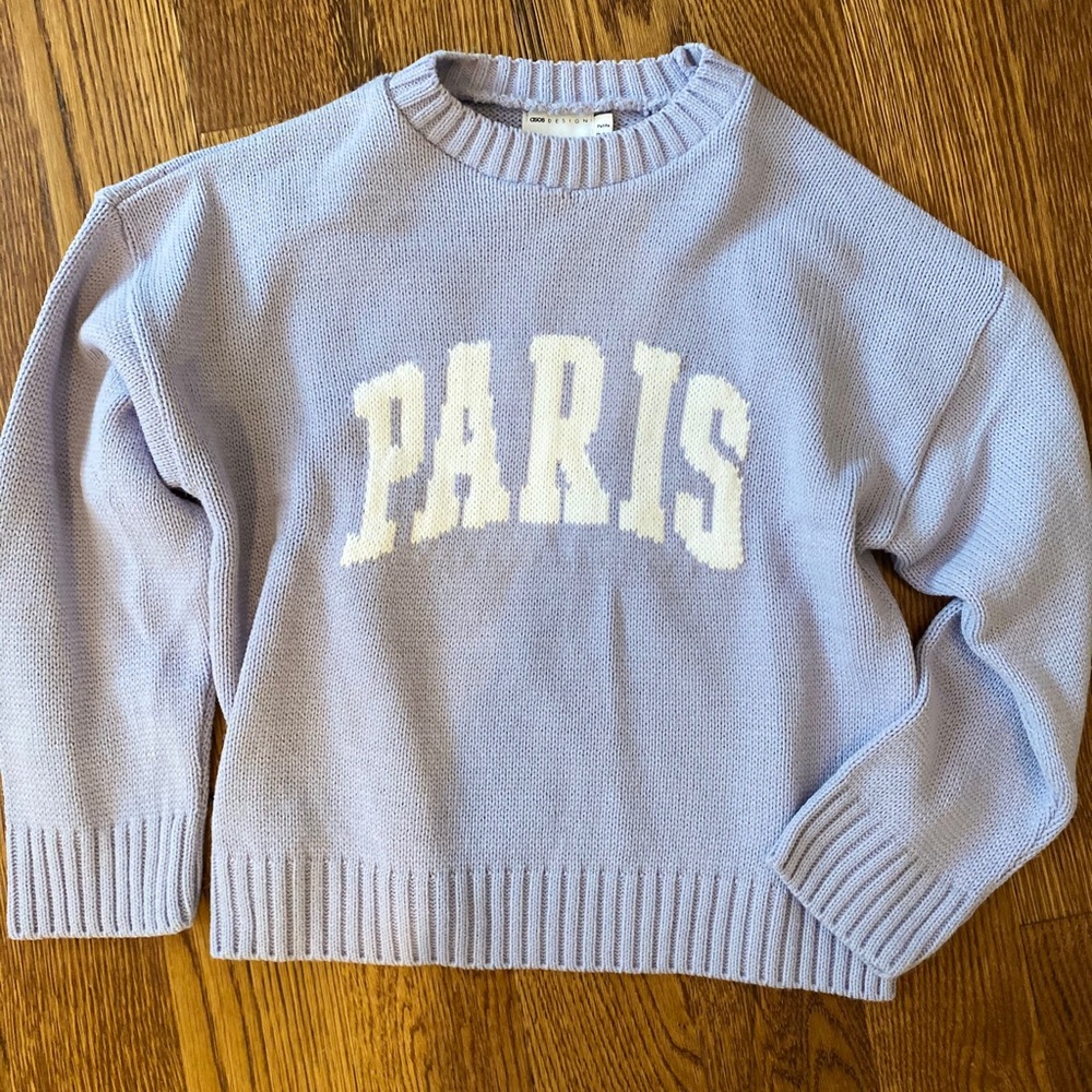 Lavender Paris Sweater